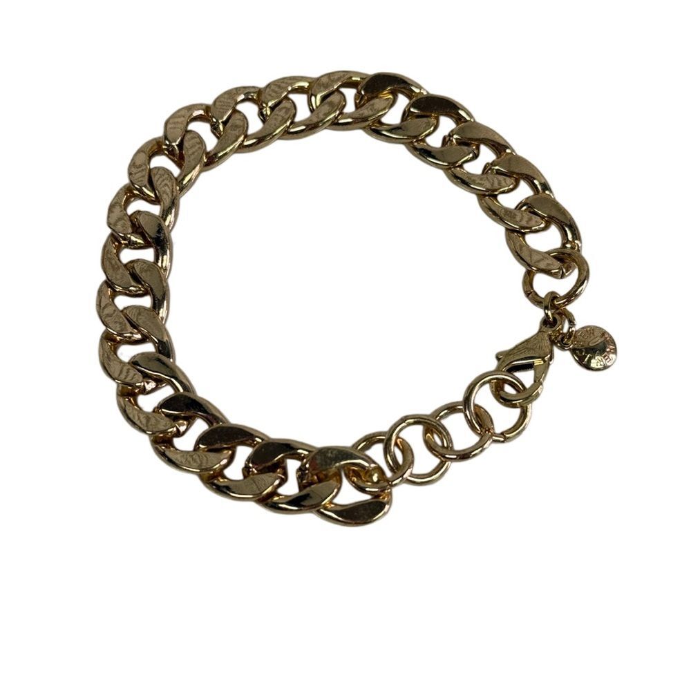 J Crew Gold Chain Link Bracelet